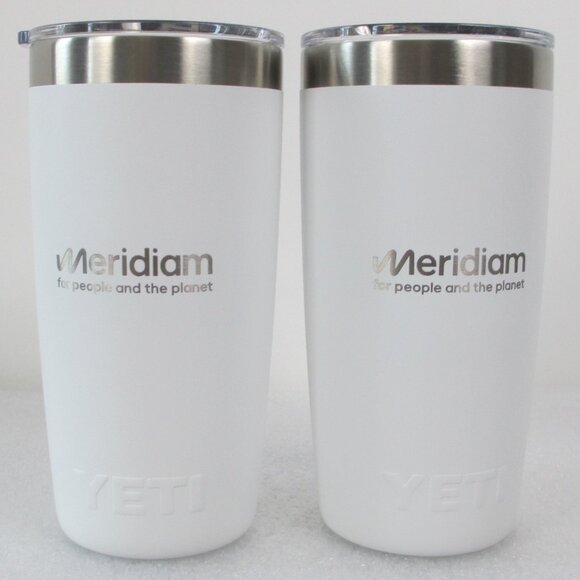 2 YETI 10 OZ RAMBLER TUMBLERS - Picture 5 of 11